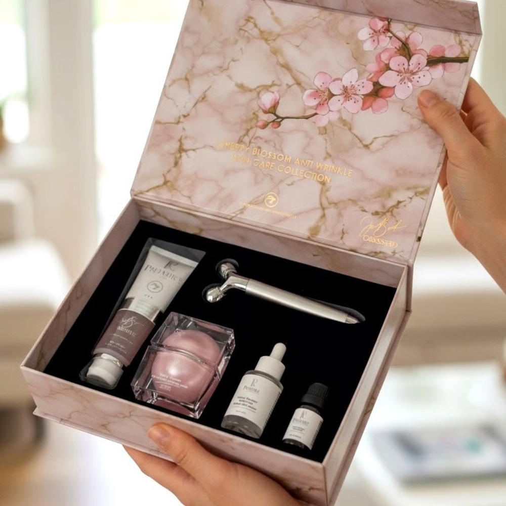 Cherry Blossom Anti Wrinkle Skin Care Collection